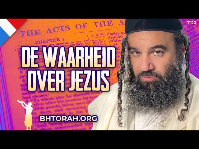 Joodse rabbijn vertelt de waarheid over Jezus