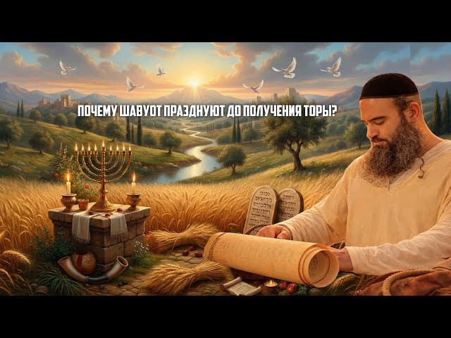 Почему Шавуот празднуют до получения Торы? | Раввин Ярон Реувен | Мусар 107
