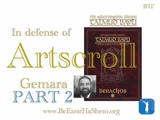 In Defense of Artscroll (2)  The War Against PRIDE!!! (24 Minutes)