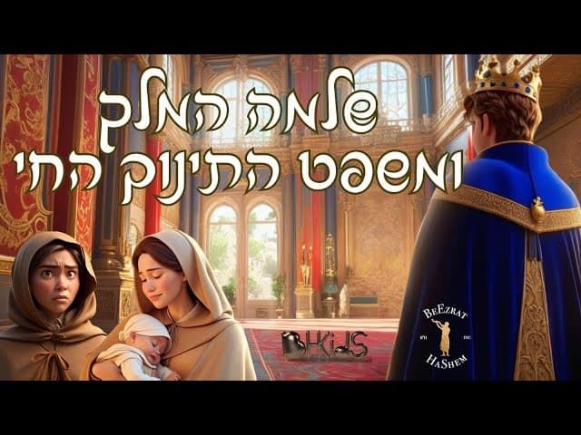 שלמה המלך ומשפט התינוק החי 👑👶🏻
