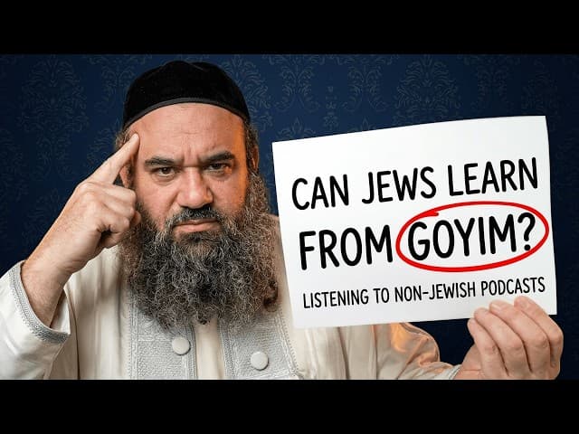 Can Jews Listen To Podcasts By Goyim? | TORAH FOUNDATION (38)