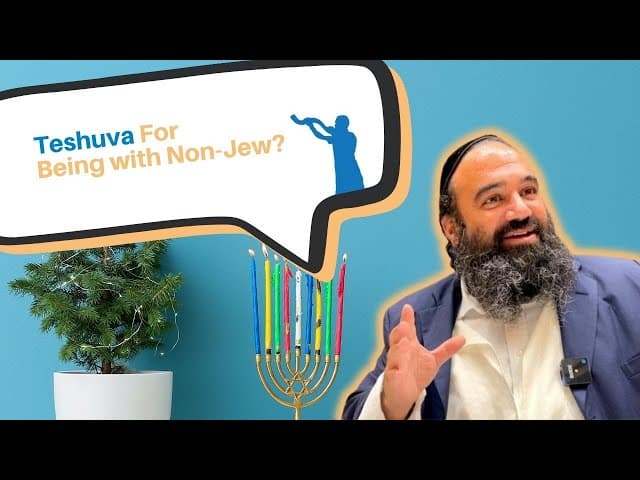 What is proper Teshuva for being with a non-Jew