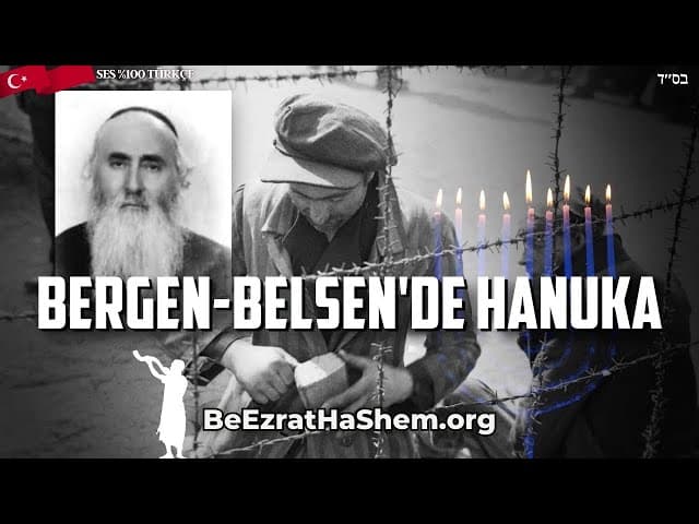 Bergen-Belsen'da Hanuka Kutlaması