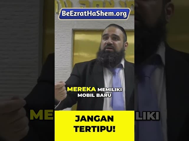 Kekayaan Bisa Jadi Hukuman dari Tuhan?  #Torah #Yahudi #RabiYaronReuven