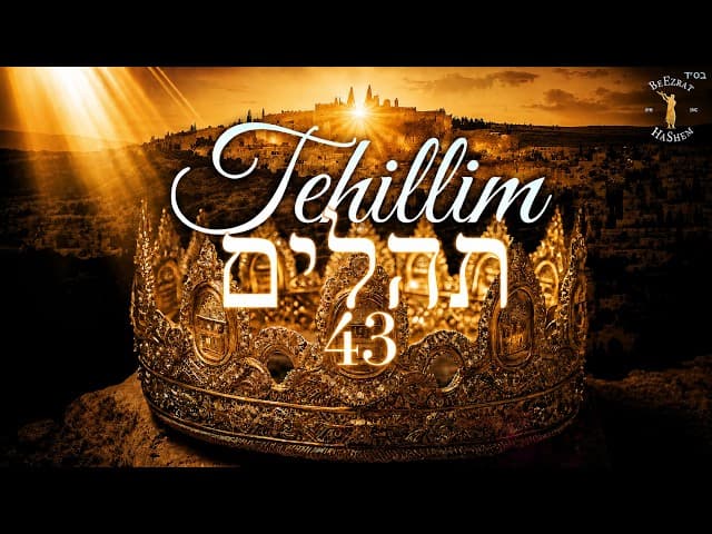 Tehillim 43- Send Your Light ✨-תהילים מ"ג | Jewish Music