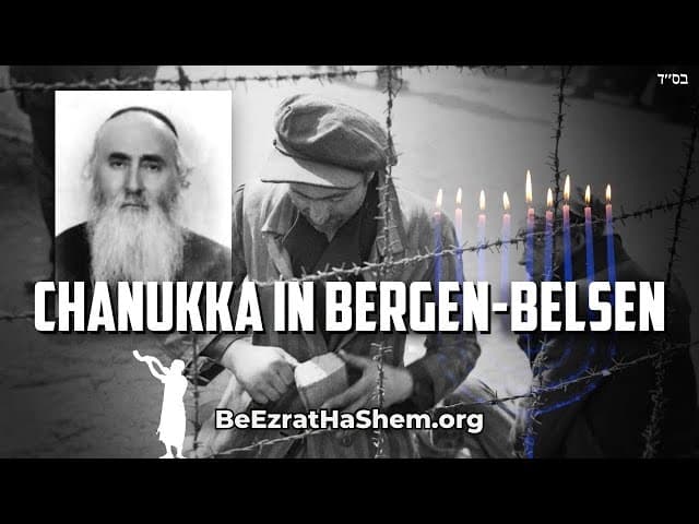 Chanukka im KZ Bergen-Belsen