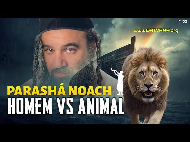 Parashá Noach: O Que Separa o Homem do Animal?