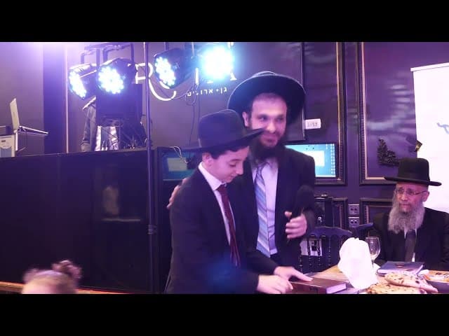 אירוע סיומי הש"ס של תלמידי ארגון בעזרת השם