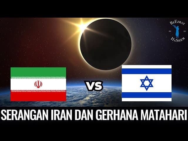 Apakah Serangan Iran Berhubungan dengan Gerhana Matahari?