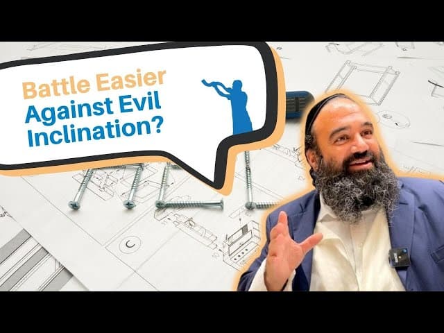 Why didn't Hashem make the battle easier against the Evil Inclination?