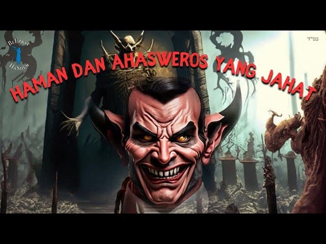 Kisah Tentang Haman dan Ahasweros Yang Jahat