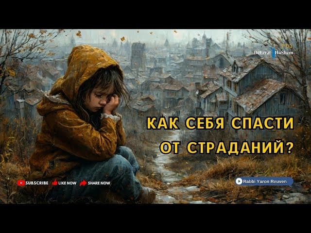 Как себя спасти от страданий? | Раввин Ярон Реувен | (Русская озвучка)