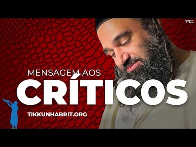 Rabbi Yaron Reuven Responde aos Críticos