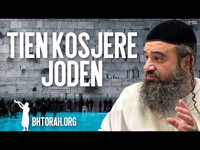 Tien kosjere Joden: Het belang van een minjan