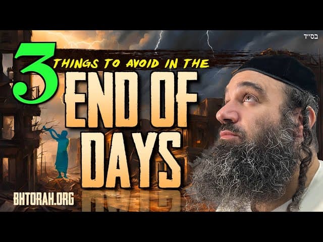 3 Things To Avoid In The End Of Days