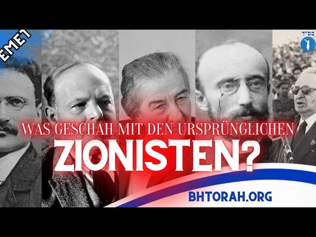 Was geschah mit den ursprünglichen Zionisten?