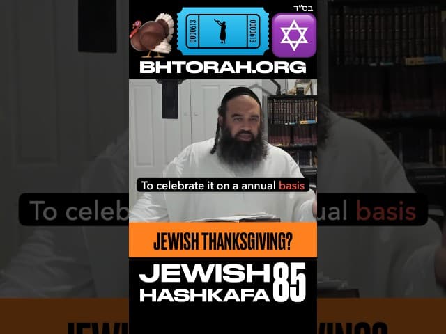 Can A Jew Celebrate Thanksgiving?