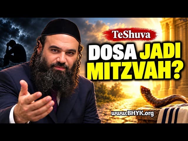 Apa Itu TeShuva? Bisakah Dosa Berubah Menjadi Mitzvah? Stump The Rabbi 64