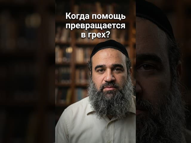 Когда помощь превращается в грех? 📜