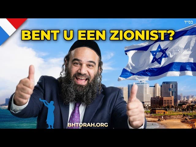 Deze rabbijn is 's werelds grootste zionist.