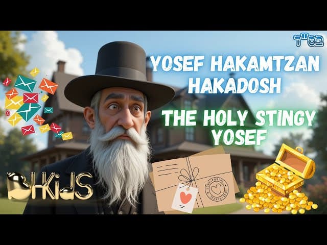 🎬 "The Holy Stingy Yosef" – A Heartwarming Tale for Kids! 💖 | TORAH FOR KIDS AI