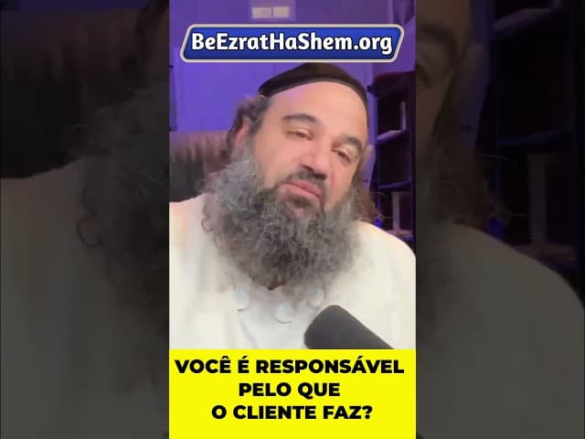 Vender é Pecado? #Torá #Judeu #RabinoYaronReuven