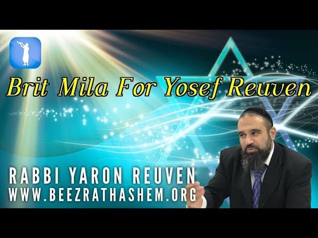 Brit Mila For Yosef Reuven w/ Rav Aharon Zeev and Rabbi Yaron Reuven