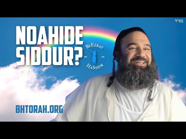 Noahide Prayer Book (Siddur) - Is It Allowed?