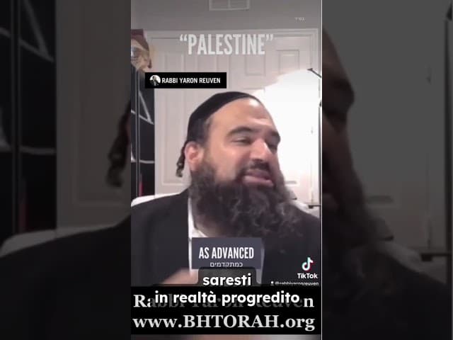 Il Rabbino Reuven Risponde ai Sostenitori del Terrorismo Palestinese