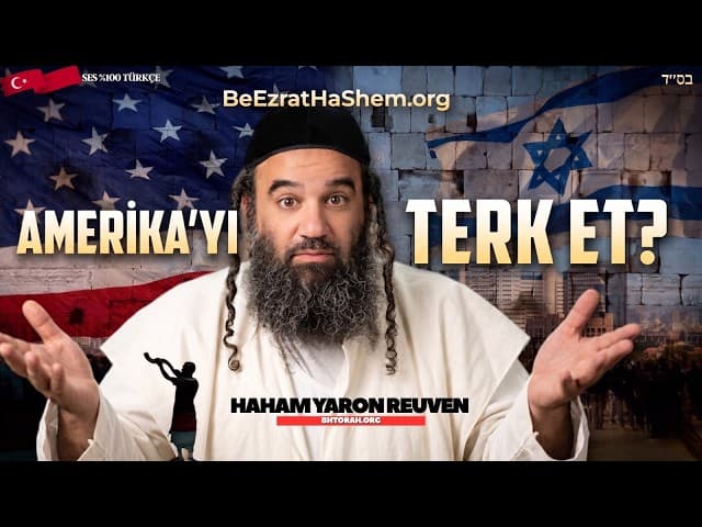 Yahudiler Amerika'dan İsrail'e mi taşınmalı?