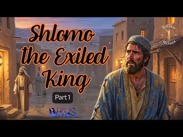 Shlomo the Exiled King- Part 1 | TORAH FOR KIDS AI
