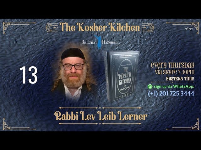 Transmittal of Taste Through Steam - The Kosher Kitchen (13)