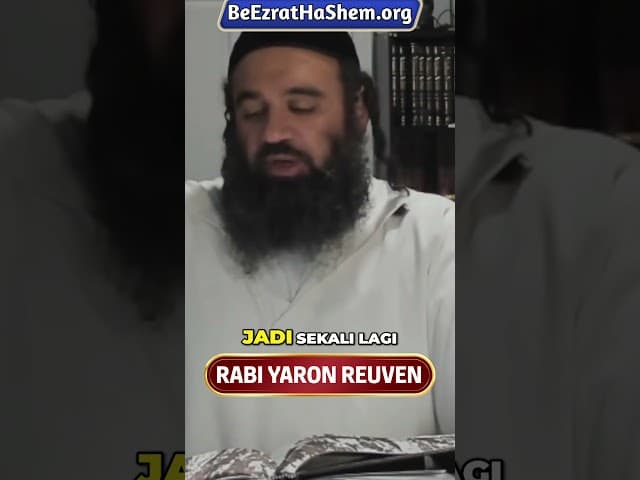 Apa yang Membuat Sarah Imeinu Sempurna? #Torah #Yahudi #RabiYaronReuven