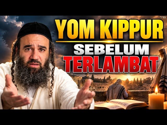 Berhenti Mengeluh Sebelum Terlambat | Teguran Menjelang Yom Kippur