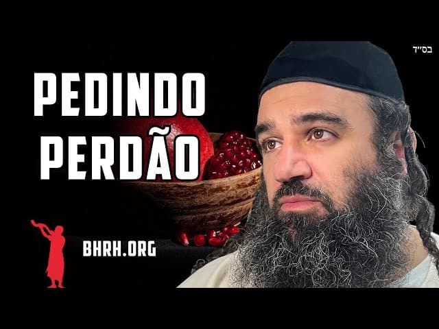 Pedindo perdão antes do Rosh Hashaná.