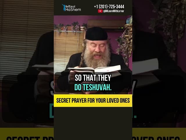 😲 Secret prayer for your loved ones #shorts #Тора