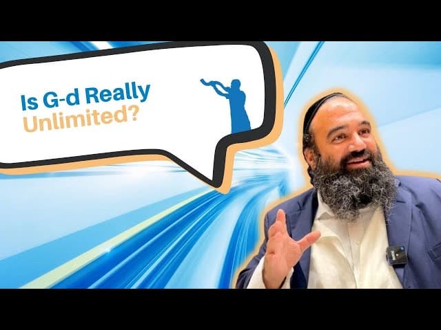 Is G d really unlimited?