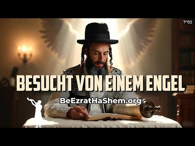 Ein Engel besuchte ihn.