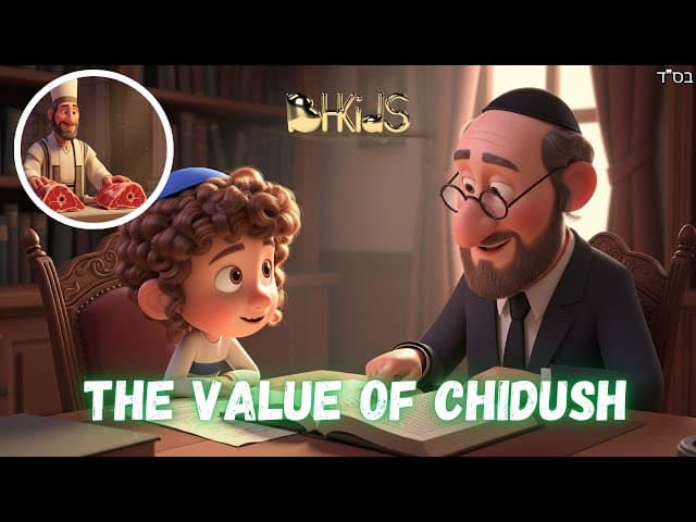 The Value of Chidush 🤝| TORAH FOR KIDS AI