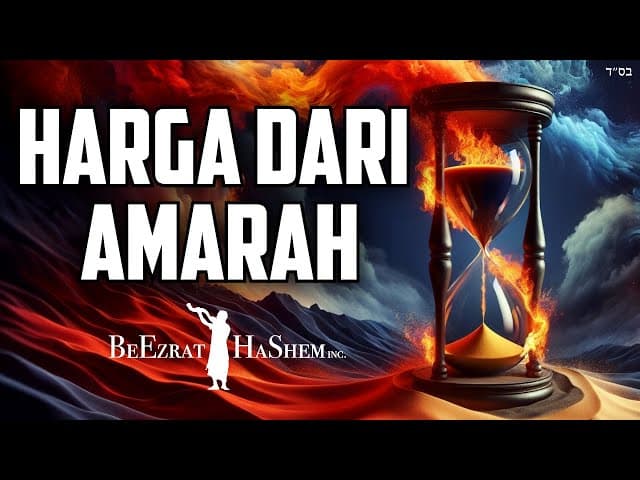 Biaya Kemarahan BAGIAN 2 - MUSSAR Pirkei Avot (109)