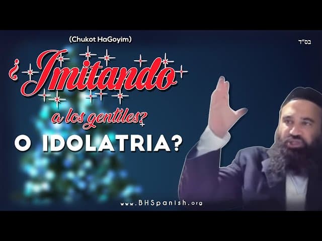 ¿IMITANDO a los gentiles? o IDOLATRÍA❓❓