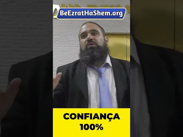 Como ter 100% de confiança em Deus? #Torá #Judeu #RabinoYaronReuven