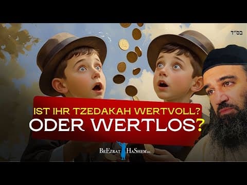 Ist Ihr Tzedakah wertvoll oder wertlos?