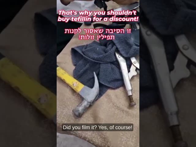Tefilin Dolandırıcılığı Açıklandı