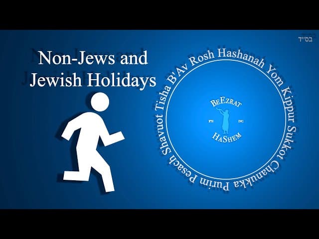 Non-Jews observing Jewish Holidays  🕎 🎭 🐑 🍏🍯???
