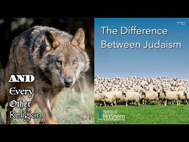 The Difference Between Judaism And Every Other Religion