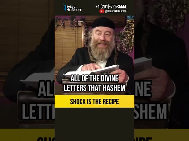 Shock is the recipe ⚡ How did Moshe Rabbeinu teach?