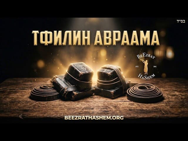Тфилин Авраама и Устная Тора