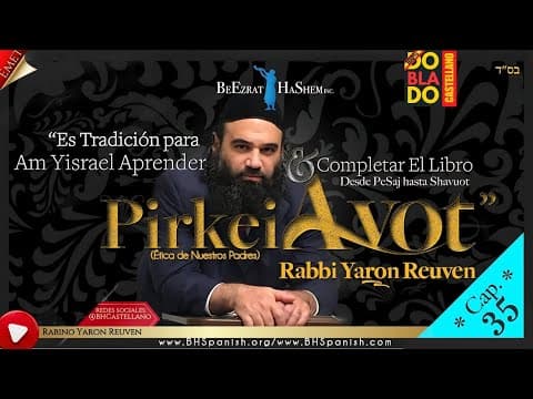 Perdiendo tiempo que no tienes. - PIRKEI AVOT