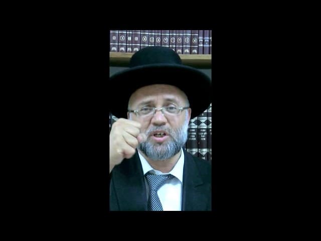שיחה לחג סוכות הרב יוסף חיים מזרחי